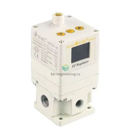 ETV3000-035032-BL EMC - Пропорциональный регулятор давления, 0÷9 бар, G3/8, 0-10 В, дисплей, изображение 1