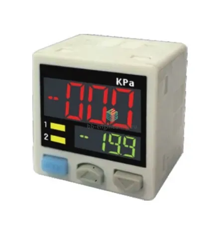 PS42P-2NPA-01 EMC - Датчик давления-вакуума -1÷10 бар, 2XНО/НЗ, 4-20 мА, R1/8;M5, с каб. 5-пров. 2 м, изображение 1