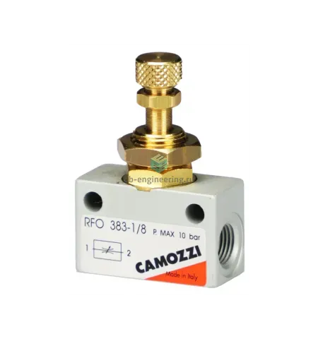 RFO 367-3/8 CAMOZZI - Дроссель без обратного клапана, G3/8, изображение 1