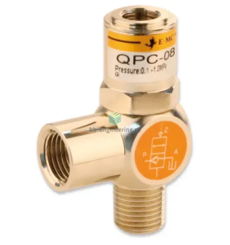 QPC-08 EMC - Управляемый обратный клапан G1/4, изображение 1