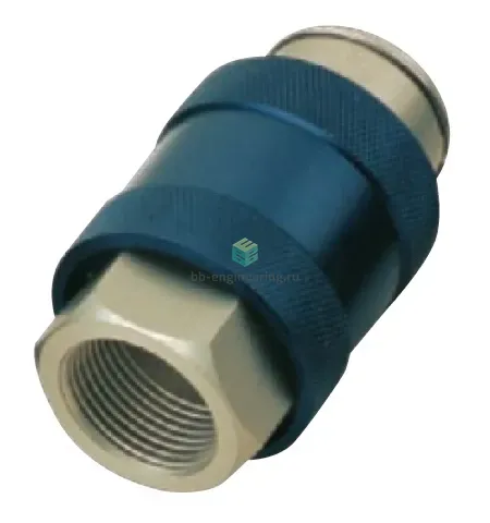 YHS-10FF EMC - Отсечной клапан ручной, G3/8, 3/2 бист., изображение 1
