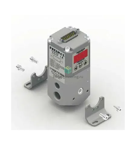171E2N.T.D.0005 PNEUMAX - Пропорциональный регулятор давления, 0÷5 бар, G1/4, 0-10 В, RS232, дисплей, изображение 2