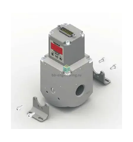 173E2N.T.D.0009 PNEUMAX - Пропорциональный регулятор давления, 0÷9 бар, G1/2, 0-10 В, RS232, дисплей, изображение 2