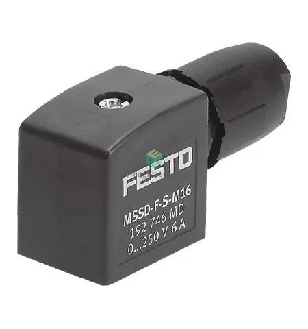 MSSD-F-S-M16 192746 FESTO - Разъём DIN 43650-B 11 мм, 3-пин, изображение 1