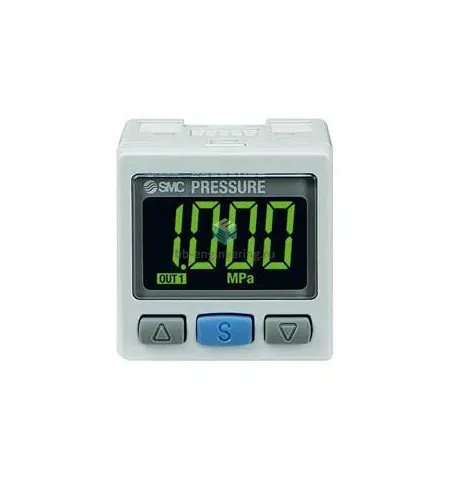ISE30A-01-E SMC - Датчик давления -1÷10 бар, НО/НЗ PNP, 1-5 В, R1/8;M5, изображение 1