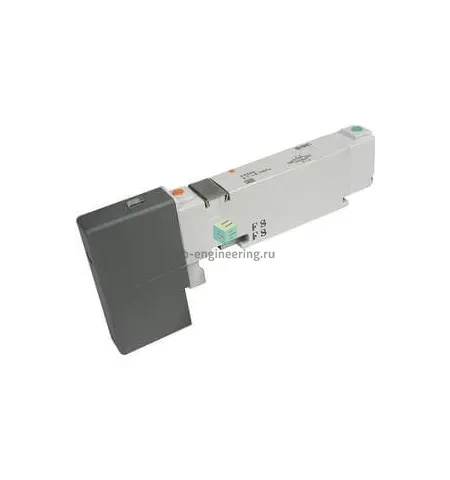 VQC2A01-51 SMC - Распределитель электр. упр., 2X3/2 НЗ, 24 VDC, изображение 1