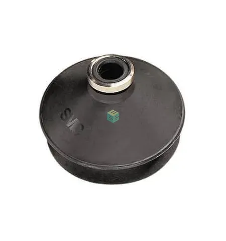 ZP50BF SMC - Присоска вакуумная круглая сильфон 1.5 гофра, 50 мм, фторкаучук, без держателя, изображение 1